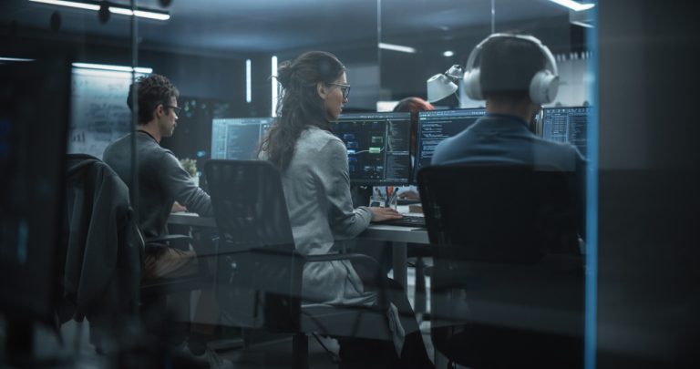 Group,Of,Multicultural,Men,And,Women,Working,In,A,Research