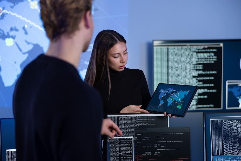 Cyber,Security,Team,Working,In,A,Cyber,Security,Operations,Center