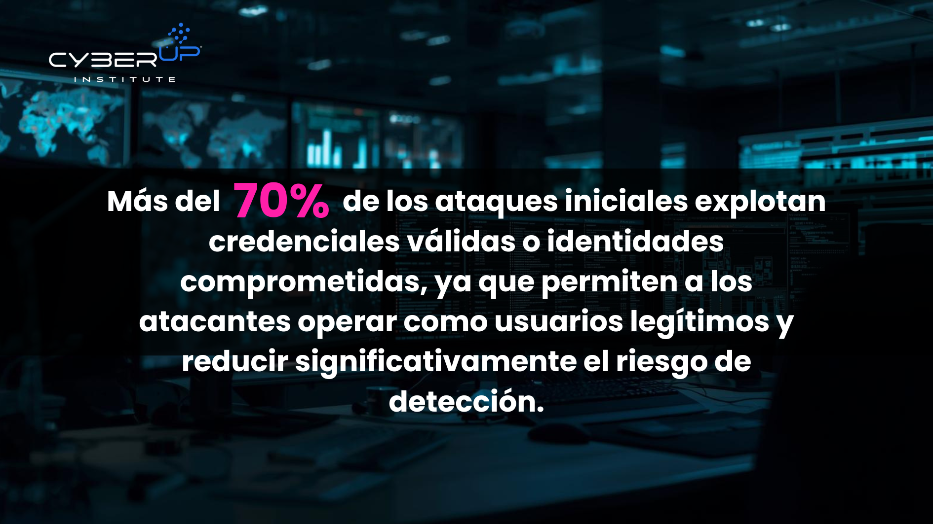 Más del 70% de los ataques iniciales-CYBERUPINSTITUTE